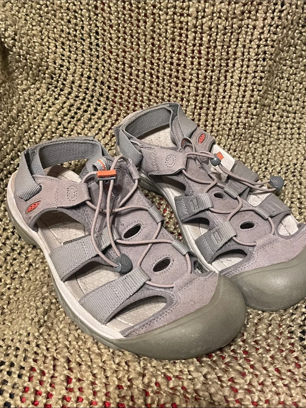 Keen Men's Gray Closed-Toe Outdoor Sport Sandals